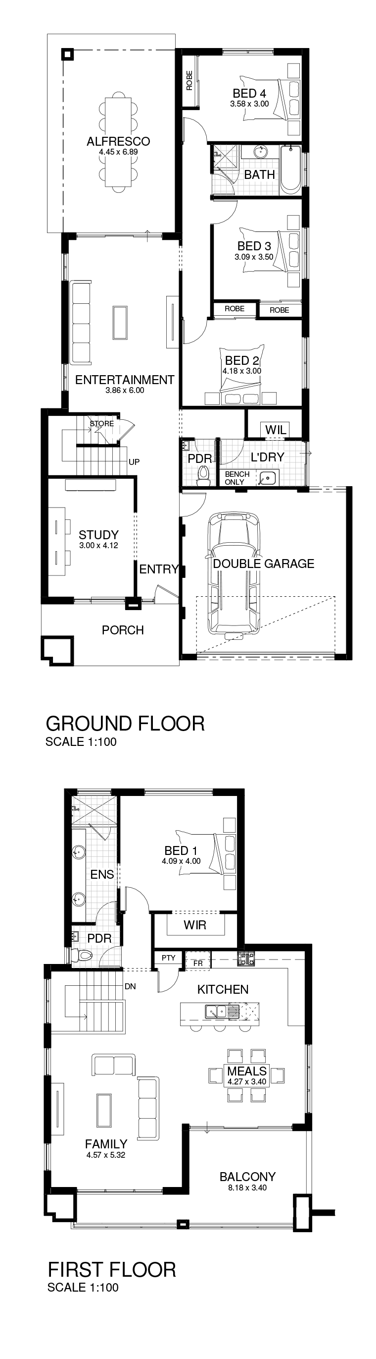 Narrow Lot Homes - Home Designs Perth - Rosmond Custom Homes